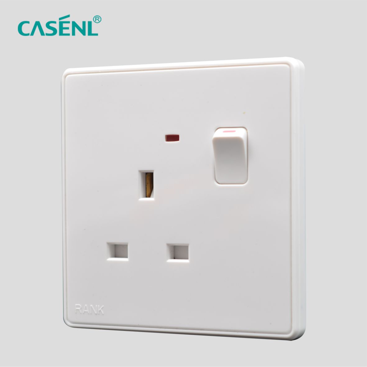 BS Switch Socket with Light 13A 