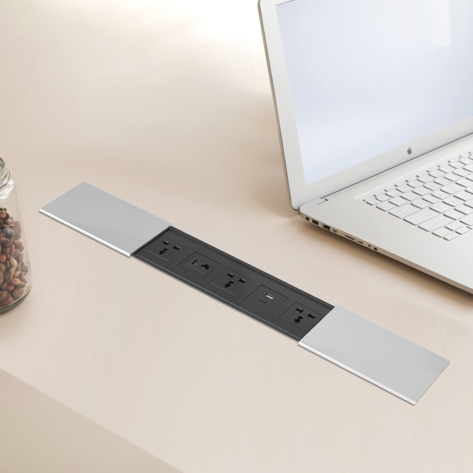 Z5 desktop socket ok18 dual push three-digit universal socket usb hdmi computer
