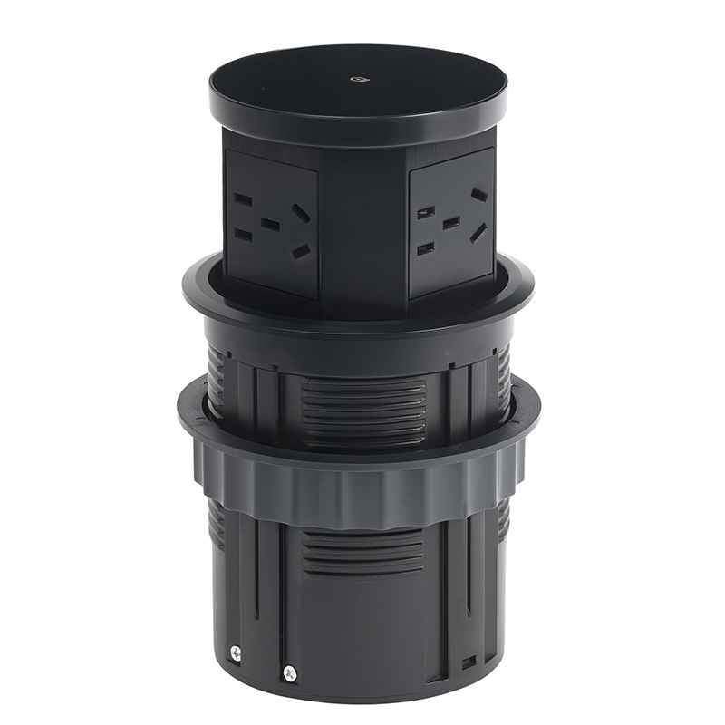 W9 four-digit national standard four-digit small five-hole black national standard plug